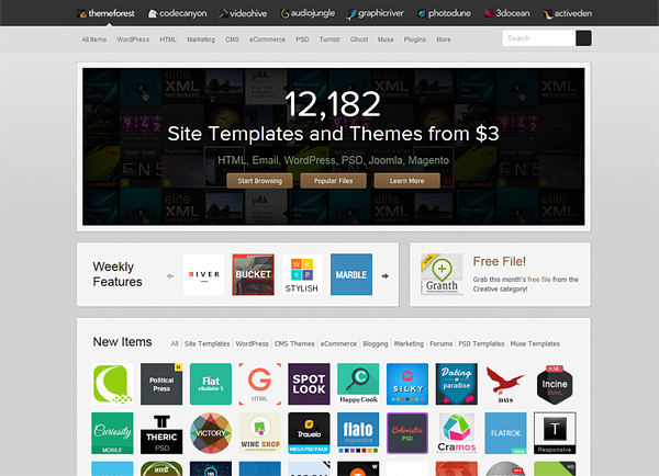 ThemeForest ecommrce themes