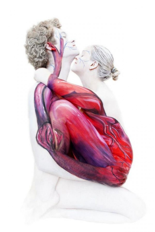Gesine Marwedel body art