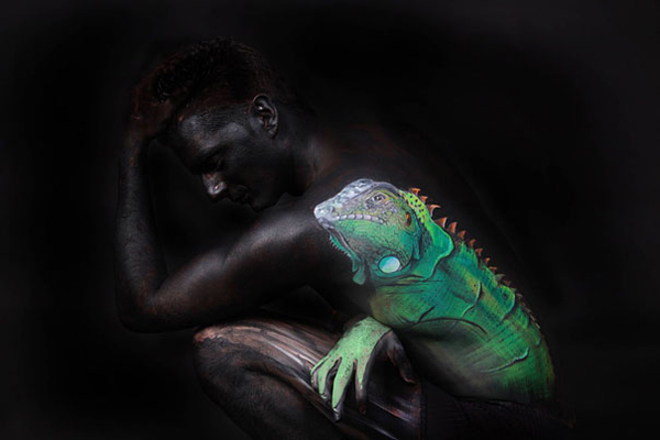 body art illusions
