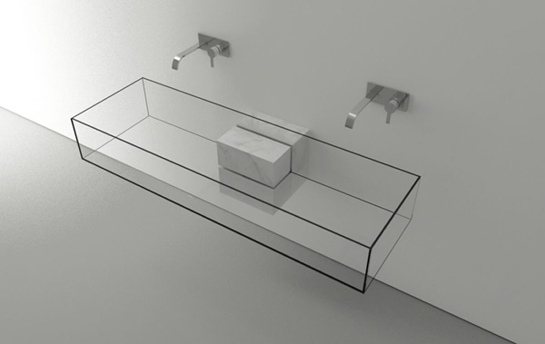 minimalist bathroom sink by Victor Vasilev