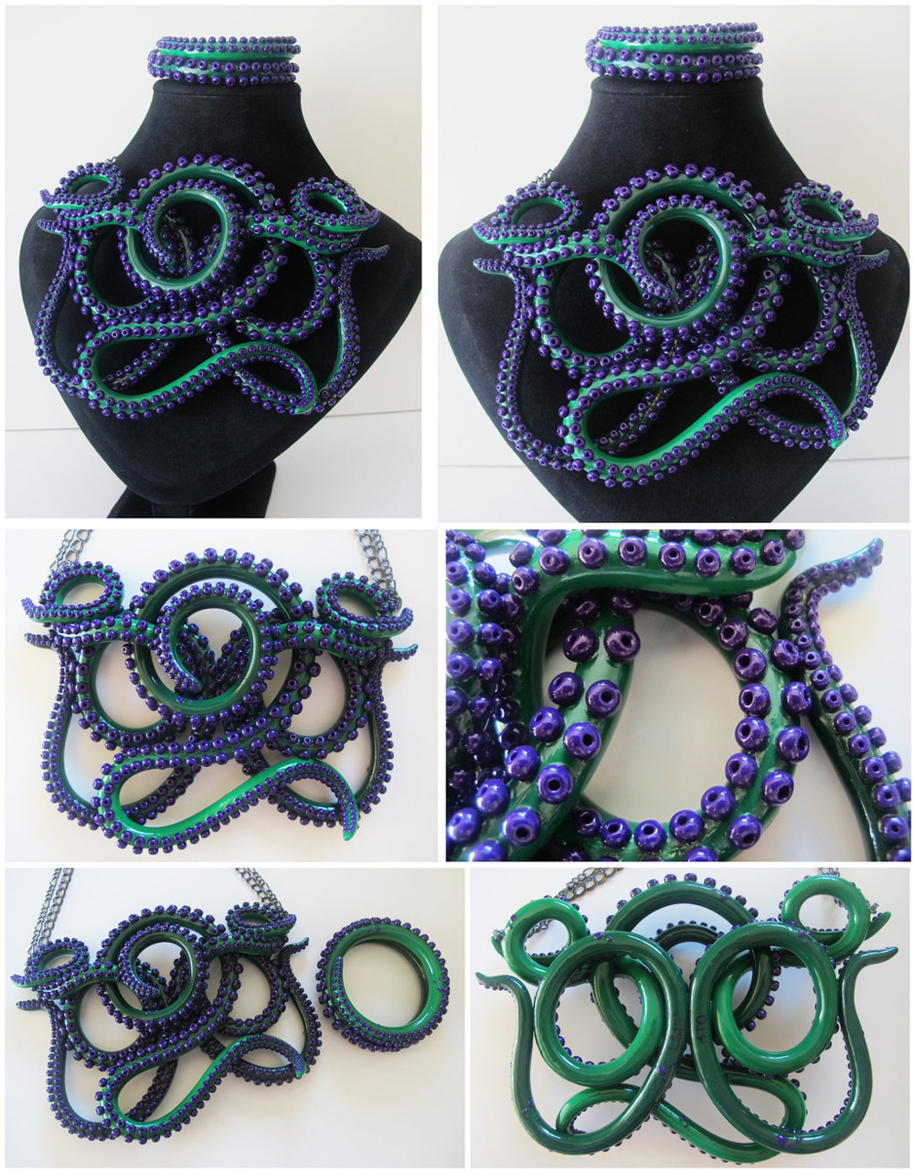 octopus tentacle jewelry