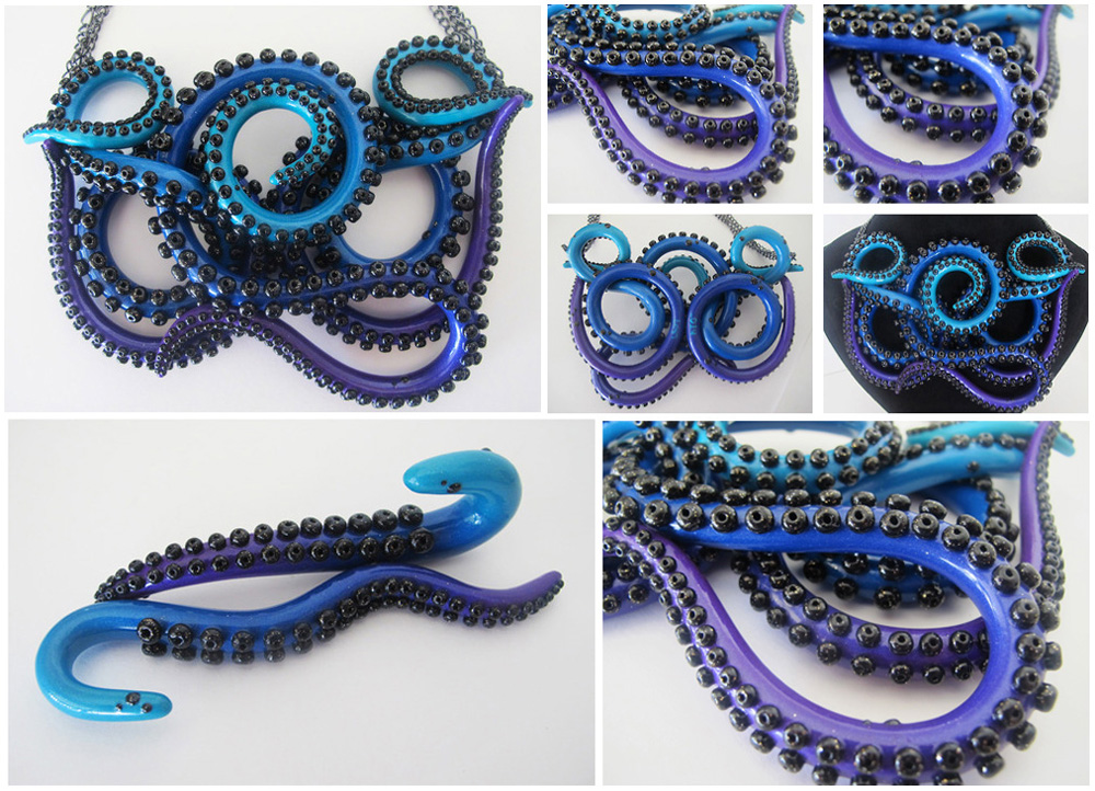 octopus tentacle jewelry