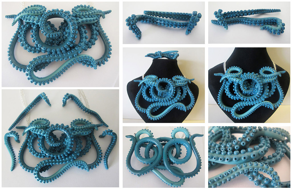 octopus tentacle jewelry