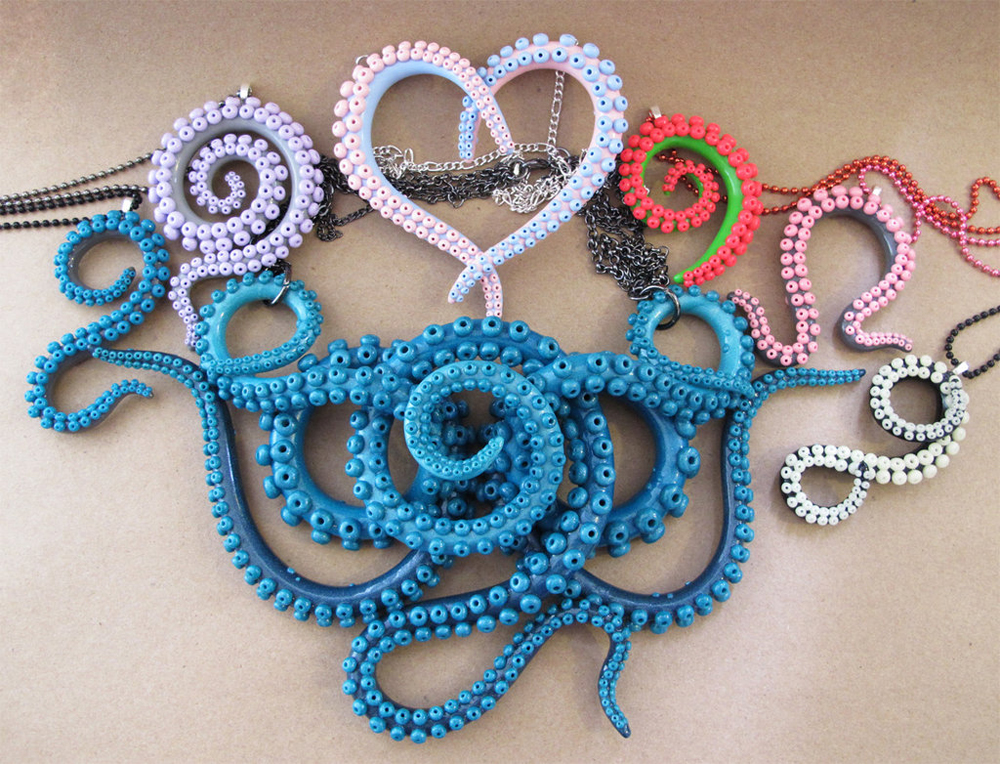 octopus tentacle jewelry