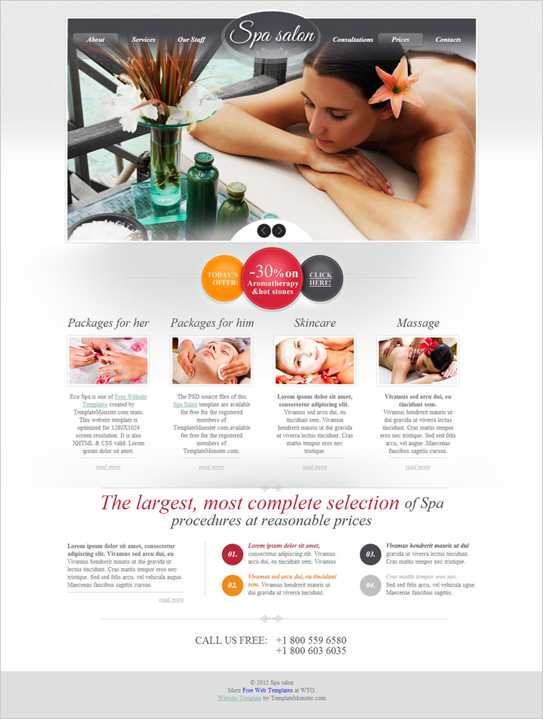 30 Best Free Beauty Templates And Themes
