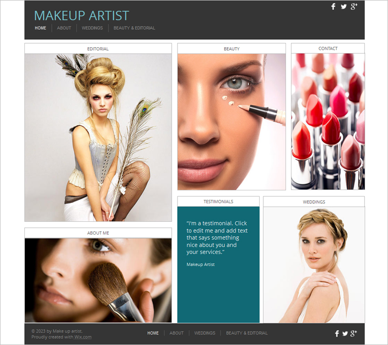 30 best free beauty website templates