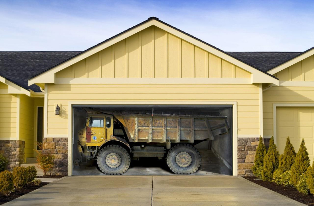 3d garage stickers