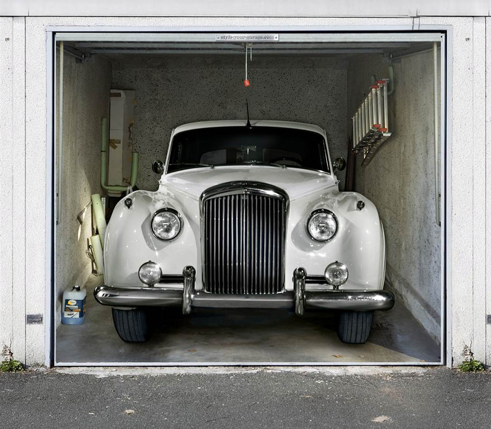 3d garage stickers