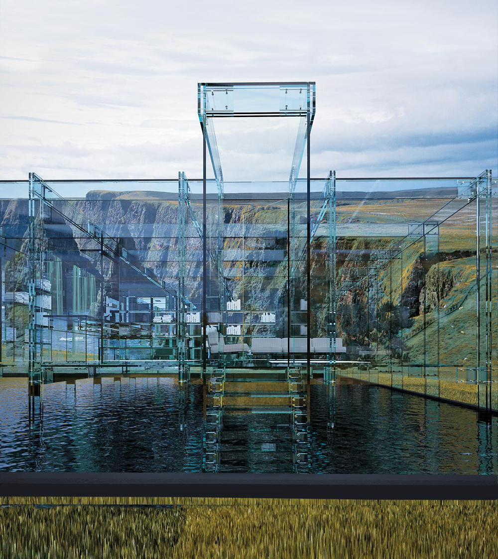 glass house
