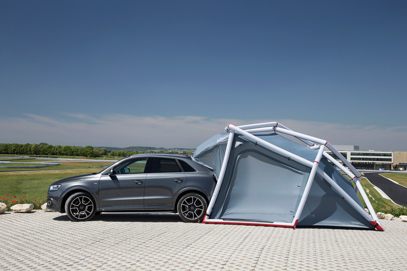 Heimplanet develops specialized camping tent for AUDI Q3 Quattro