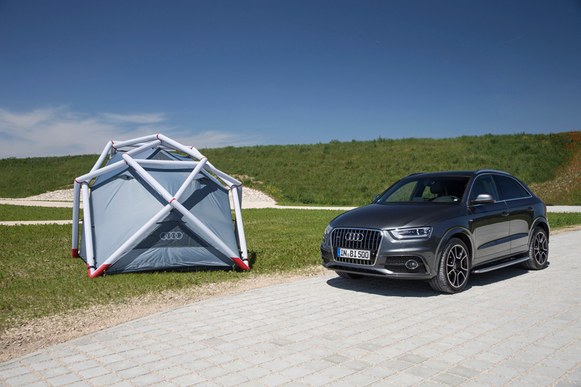 Heimplanet develops specialized camping tent for AUDI Q3 Quattro