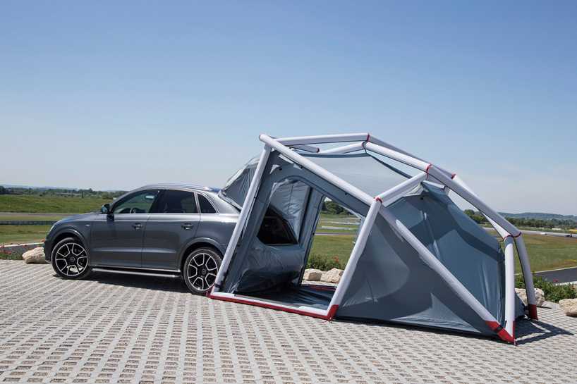 Heimplanet develops specialized camping tent for AUDI Q3 Quattro