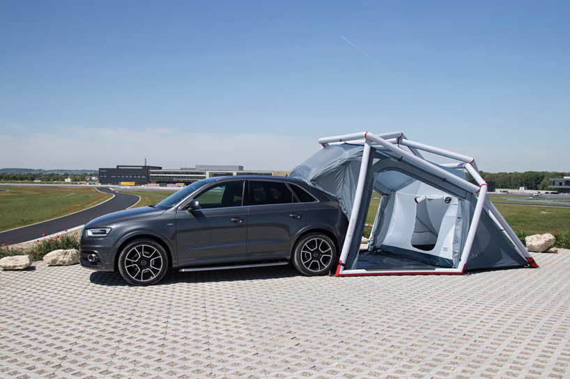 Heimplanet develops specialized camping tent for AUDI Q3 Quattro