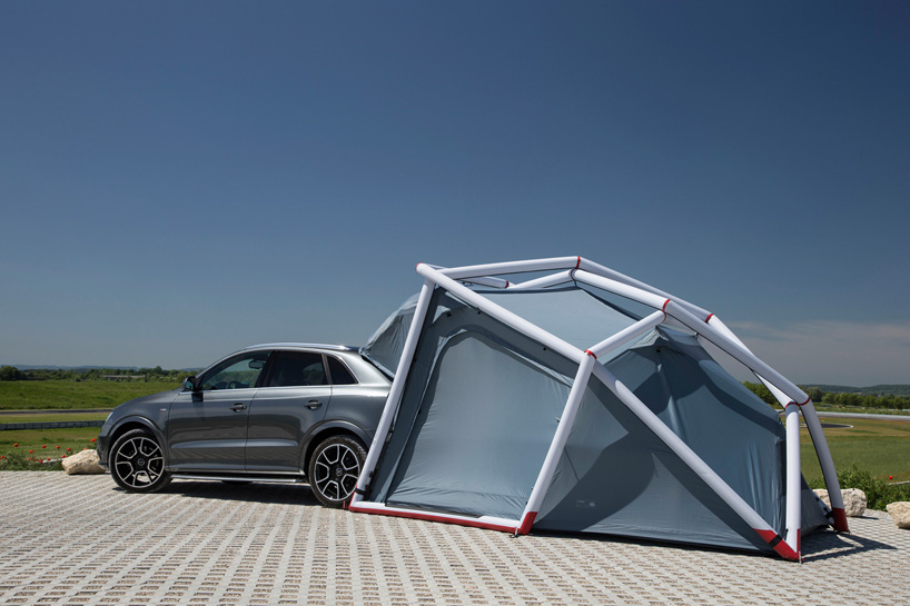 Heimplanet develops specialized camping tent for AUDI Q3 Quattro