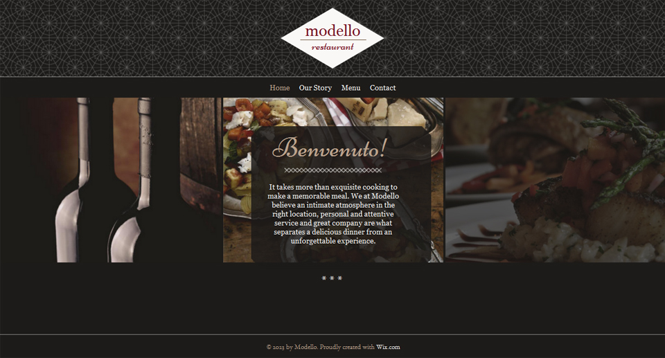 Free Italian Restaurant HTML5 Website