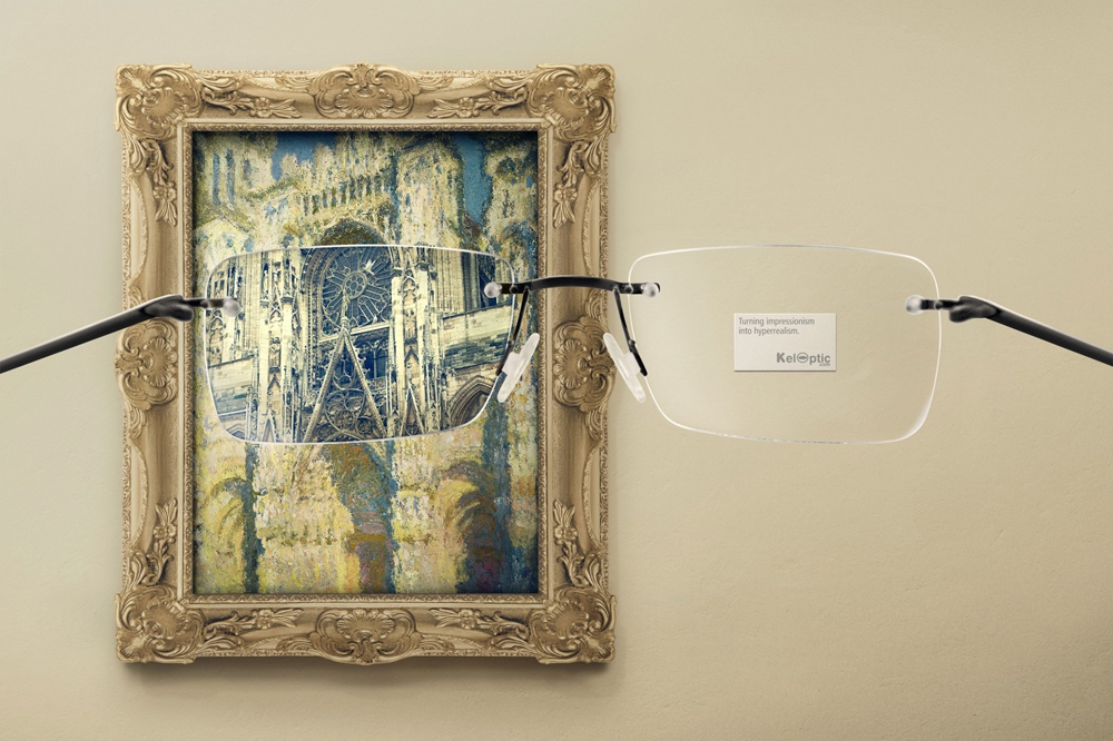 Turning impressionism into hyperrealism