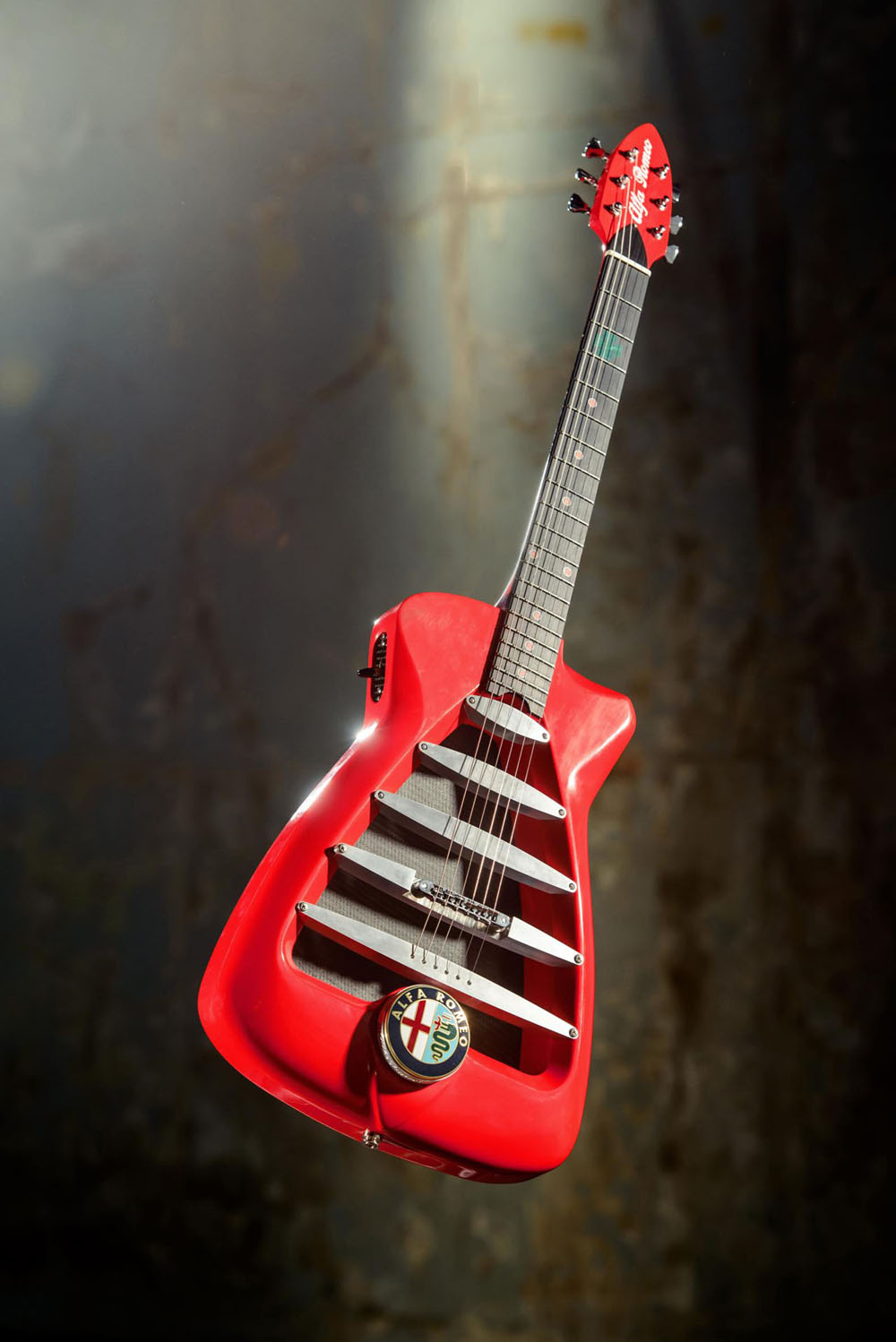 Alfa Romeo Inspired Custom Guitar