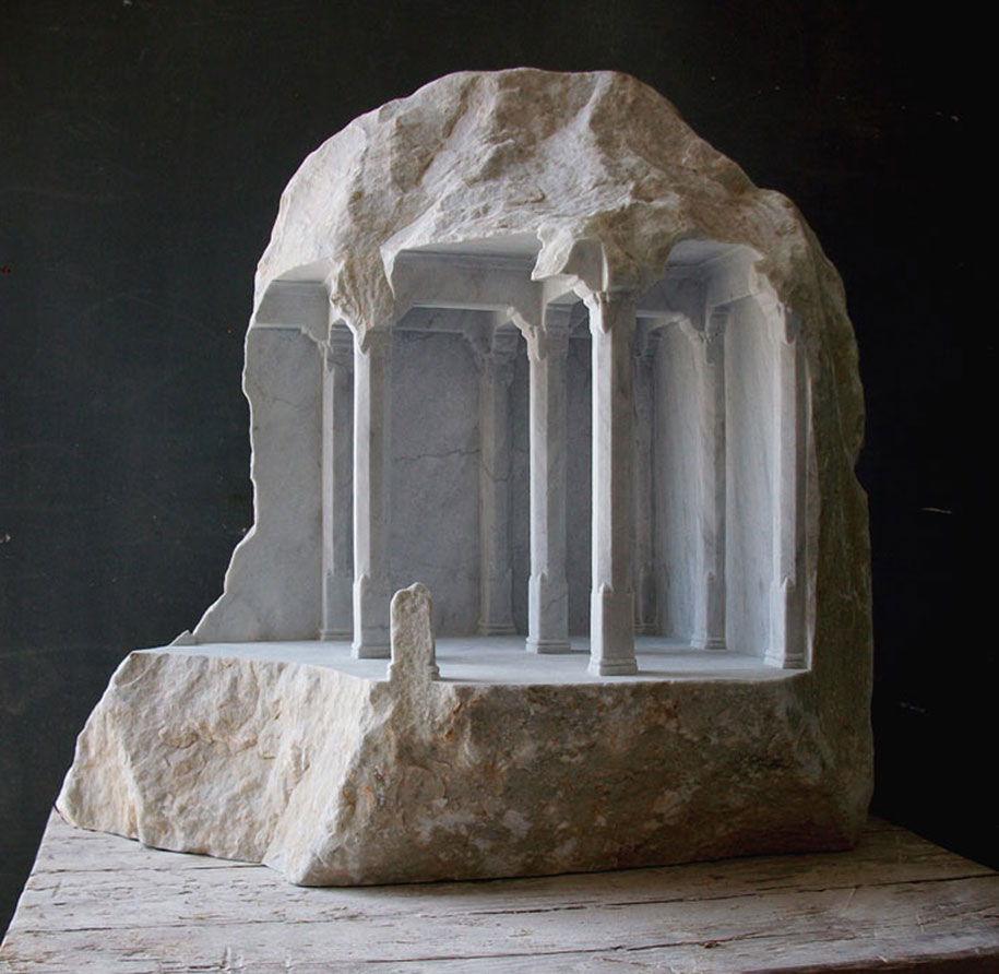 Marble and Stone Sculptures by Matthew Simmonds