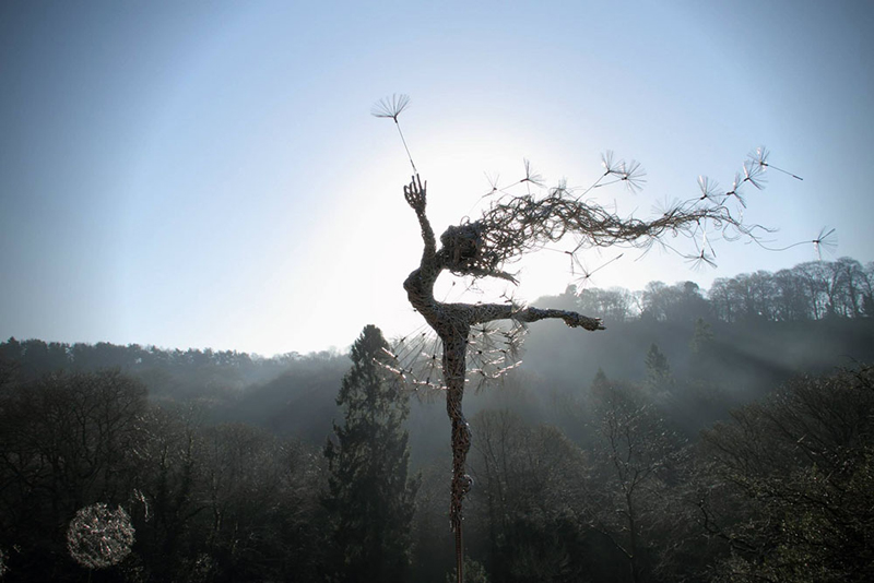 Stainless Steel Wire Fairies by Robin Wight