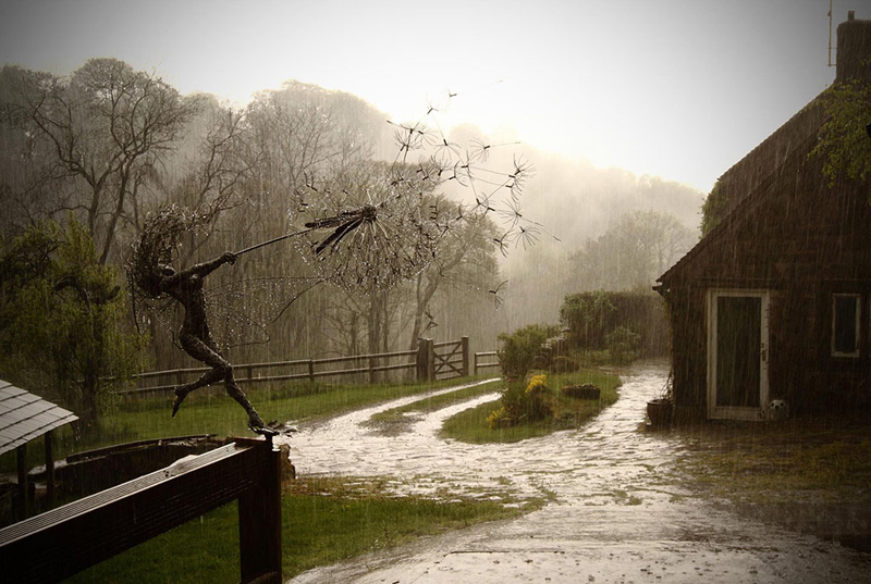 Stainless Steel Wire Fairies by Robin Wight