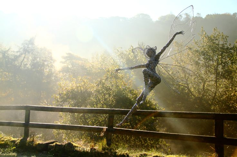 Stainless Steel Wire Fairies by Robin Wight