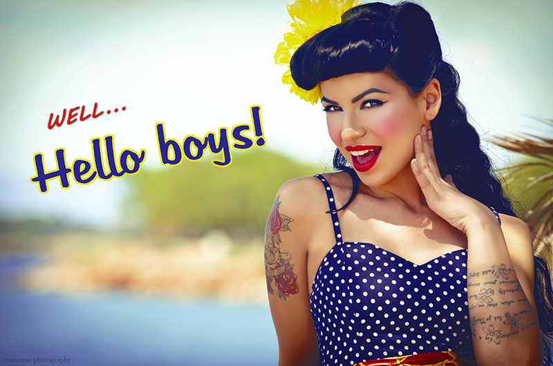 Pin-up Girls by Marianna Anagnostopoulou