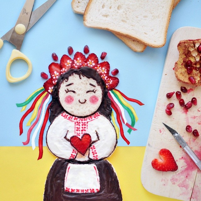 Creative Food Art by Daryna Kossar