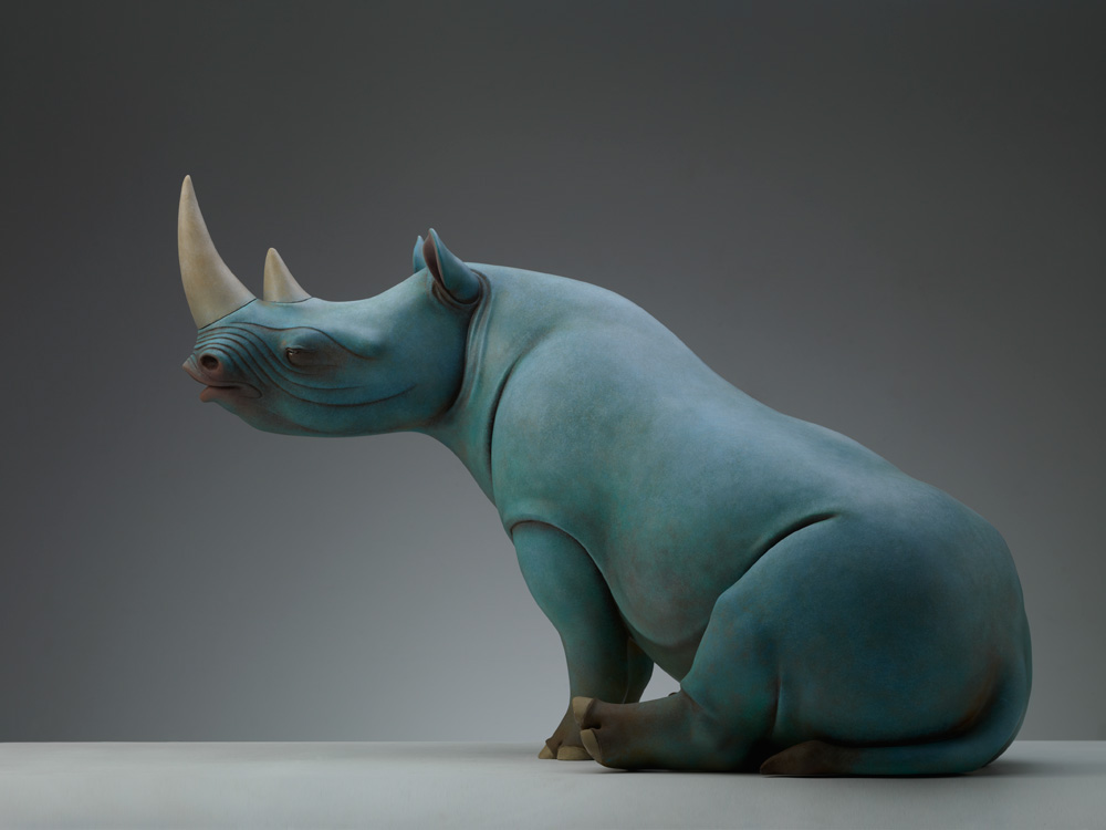 Surreal Animal Sculptures by Wang Ruilin