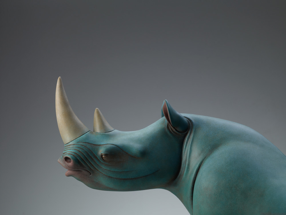 Surreal Animal Sculptures by Wang Ruilin