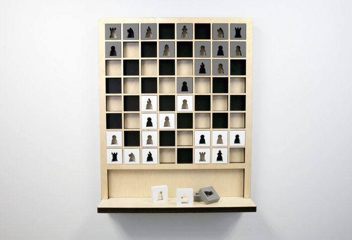 wall-hanging chessboard Mate