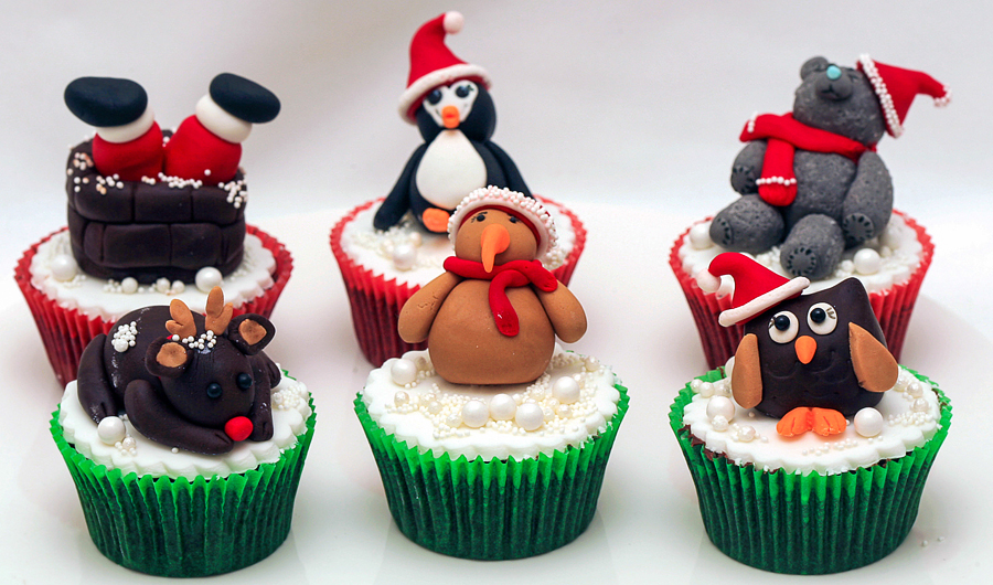 christmas cupcake decorating ideas