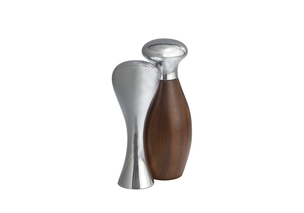 Nambe Monroe Salt and Pepper Set