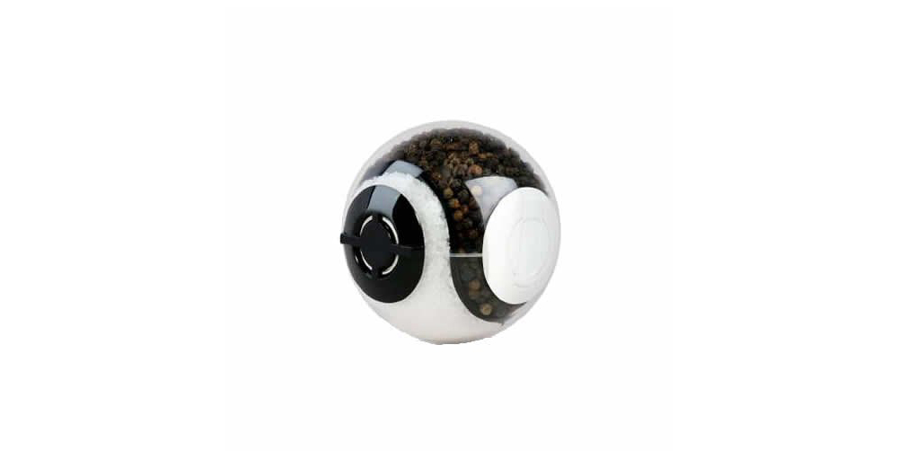 Orii Gourmet Yin Yang Dual Salt And Peeper Grinder Set