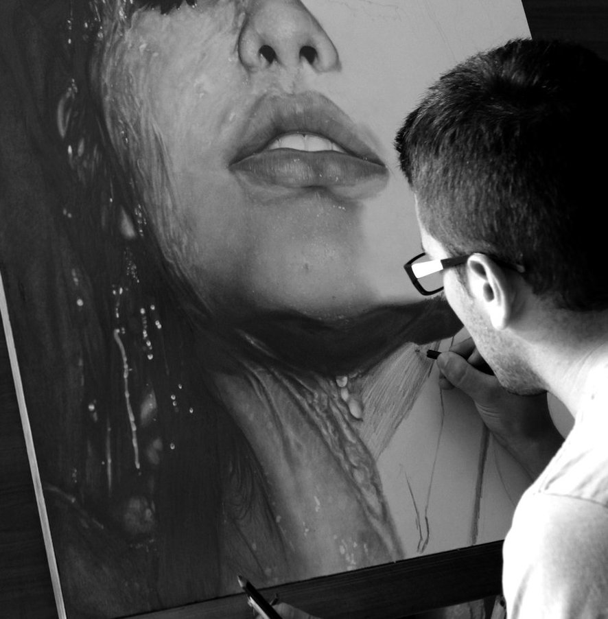 Hyperrealistic Portraits by Diego Fazio