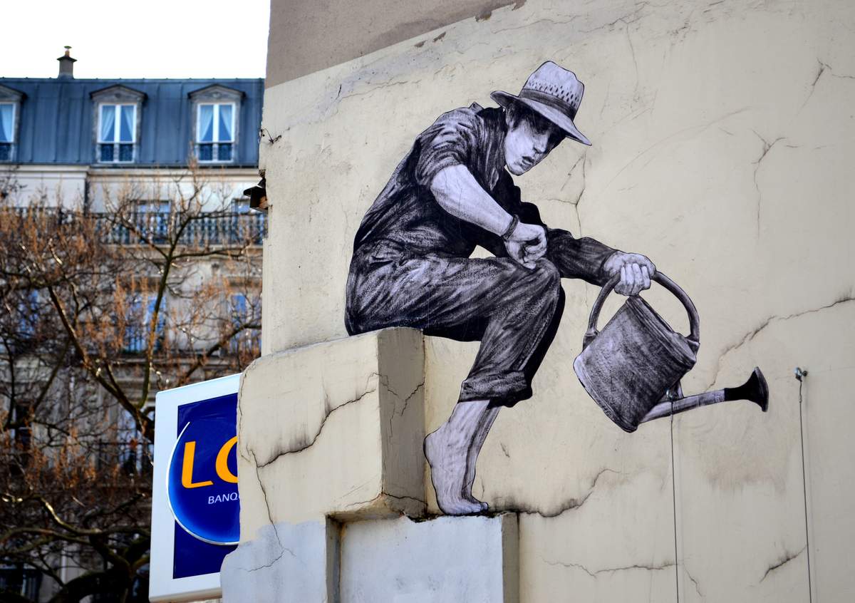 Humorous Street Art of French Artist Levalet