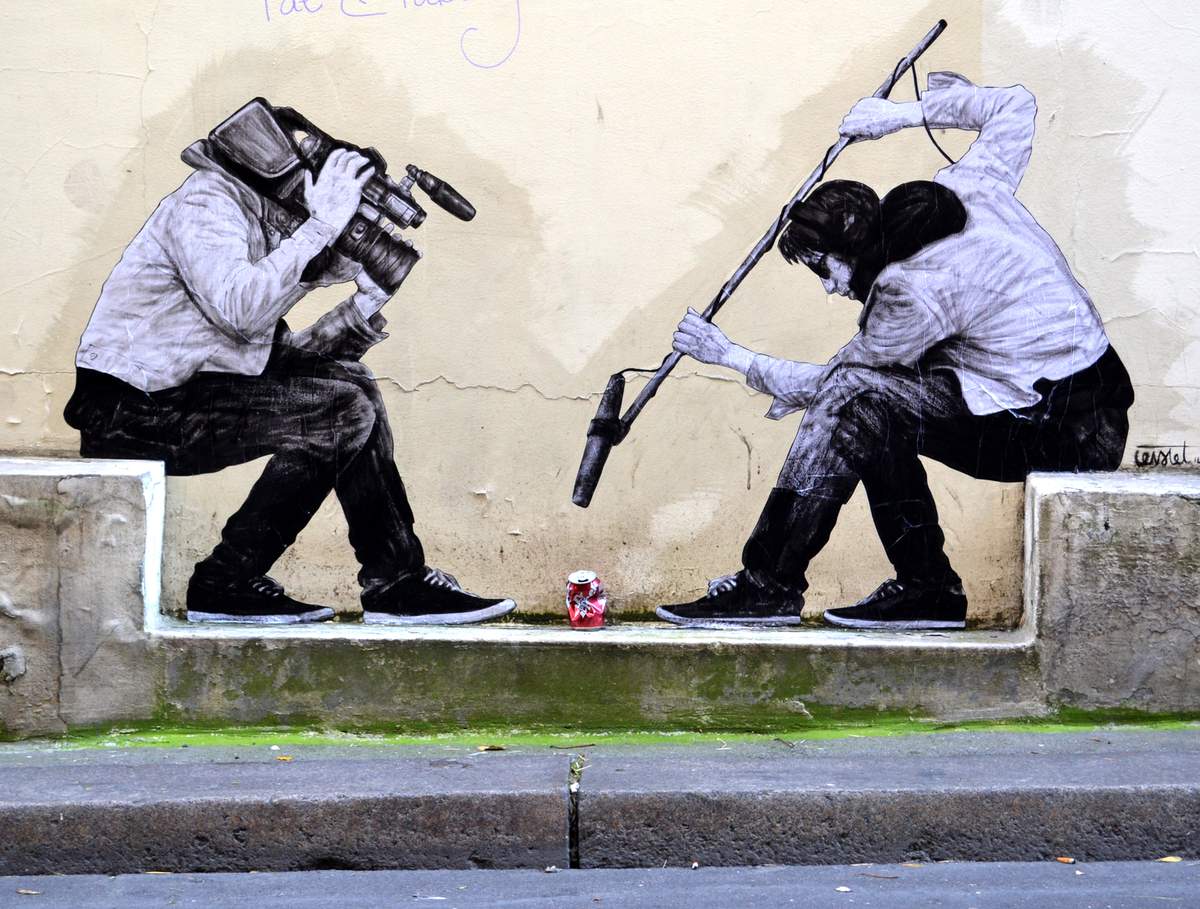 Humorous Street Art of French Artist Levalet