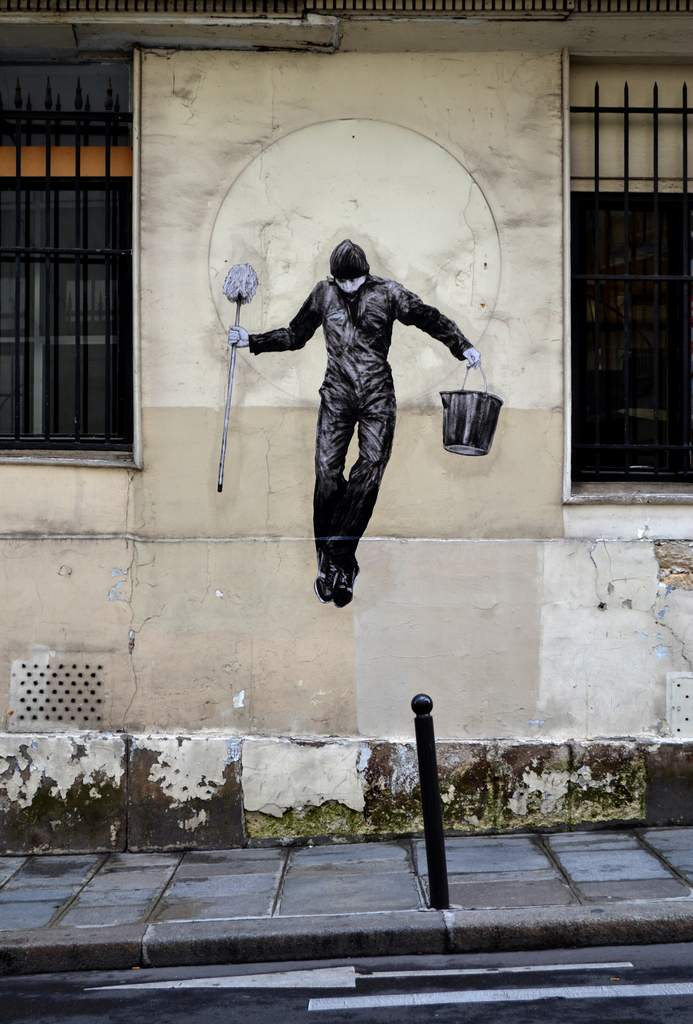 Humorous Street Art of French Artist Levalet