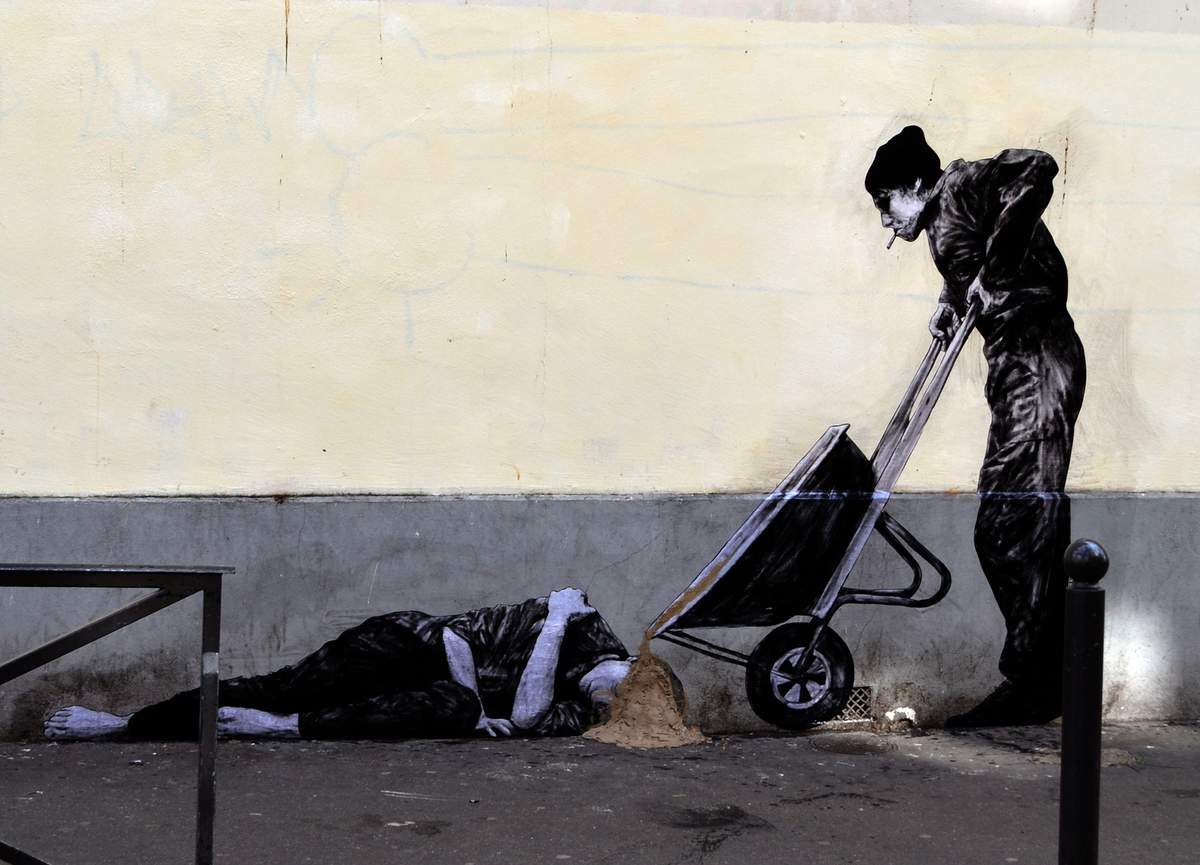 Humorous Street Art of French Artist Levalet