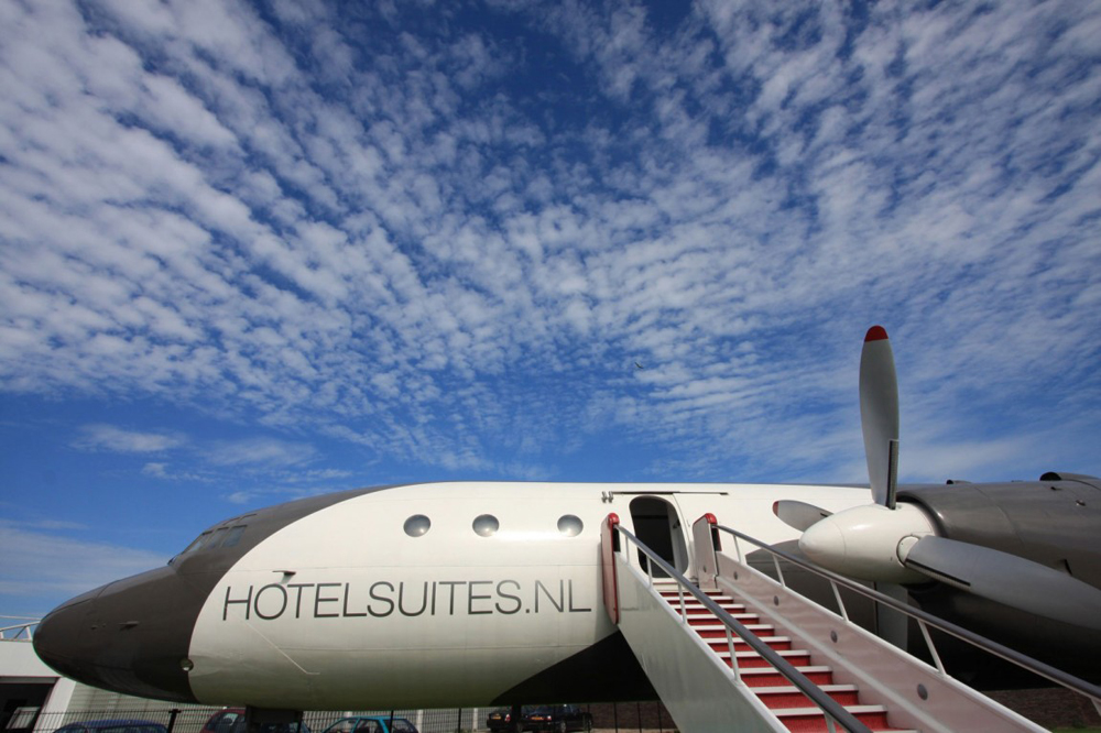 Airplane Hotel in the Netherlands