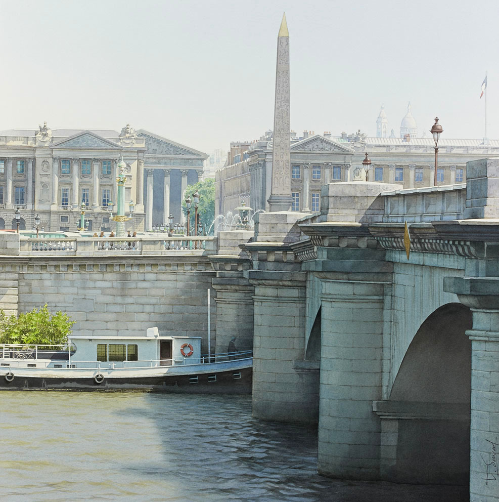 Irresistible Paris on Watercolors of Thierry Duval