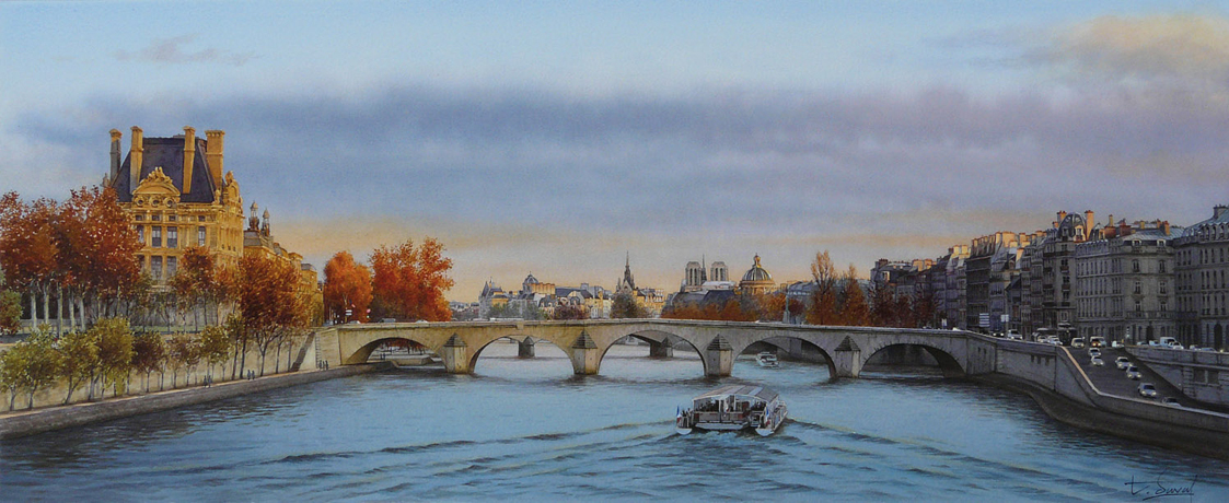 Irresistible Paris on Watercolors of Thierry Duval