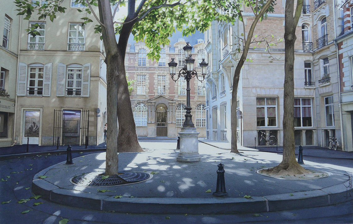 Irresistible Paris on Watercolors of Thierry Duval
