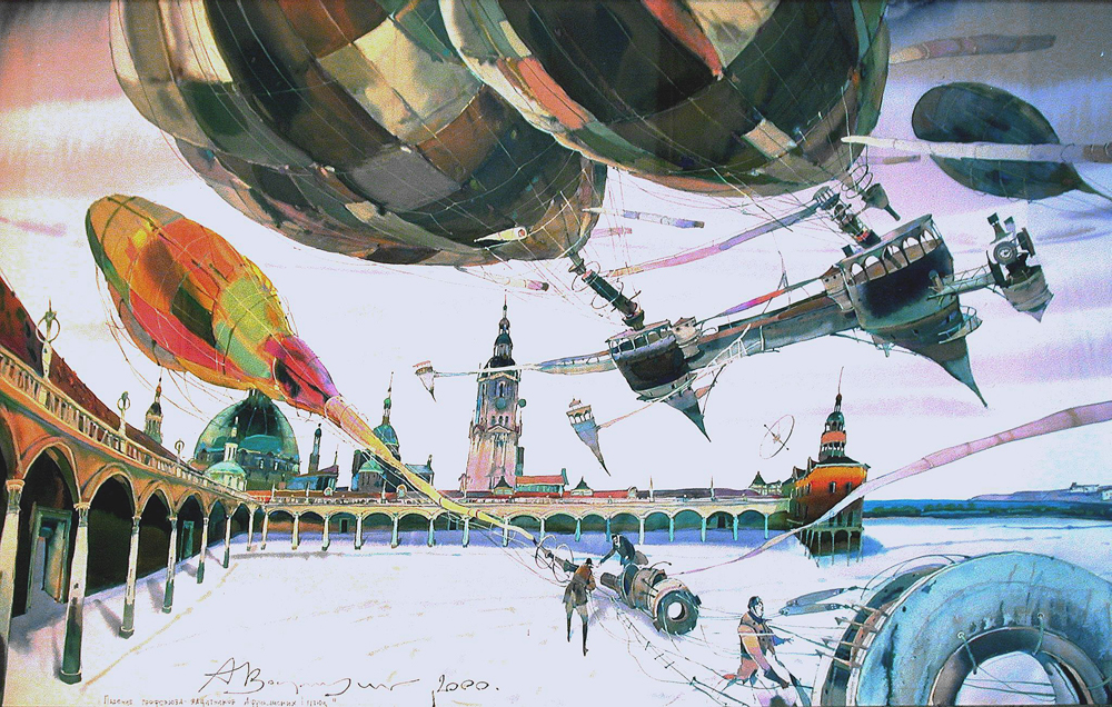 Alexander Votsmush's Impressive Watercolor