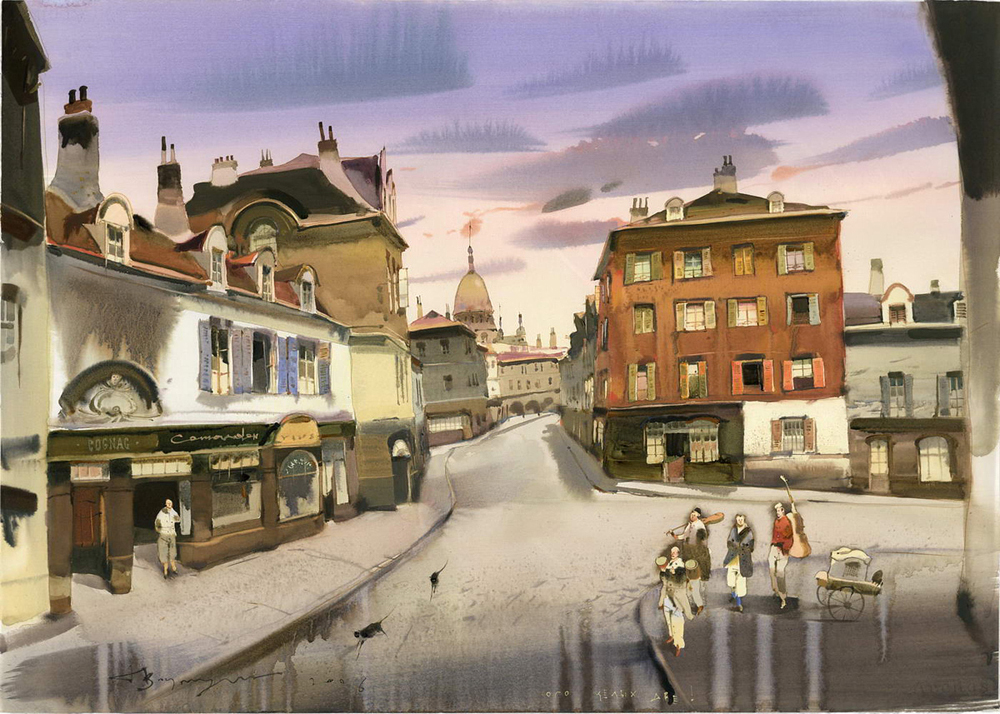 Alexander Votsmush's Impressive Watercolor