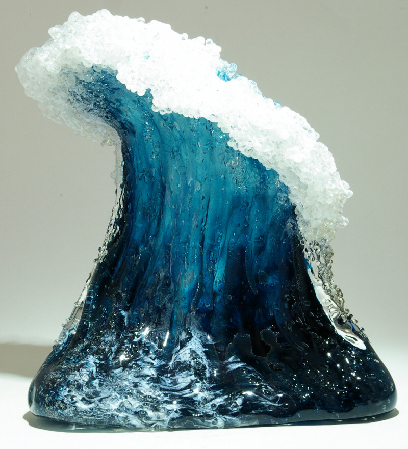 Hyper Realistic Ocean Wave Vases