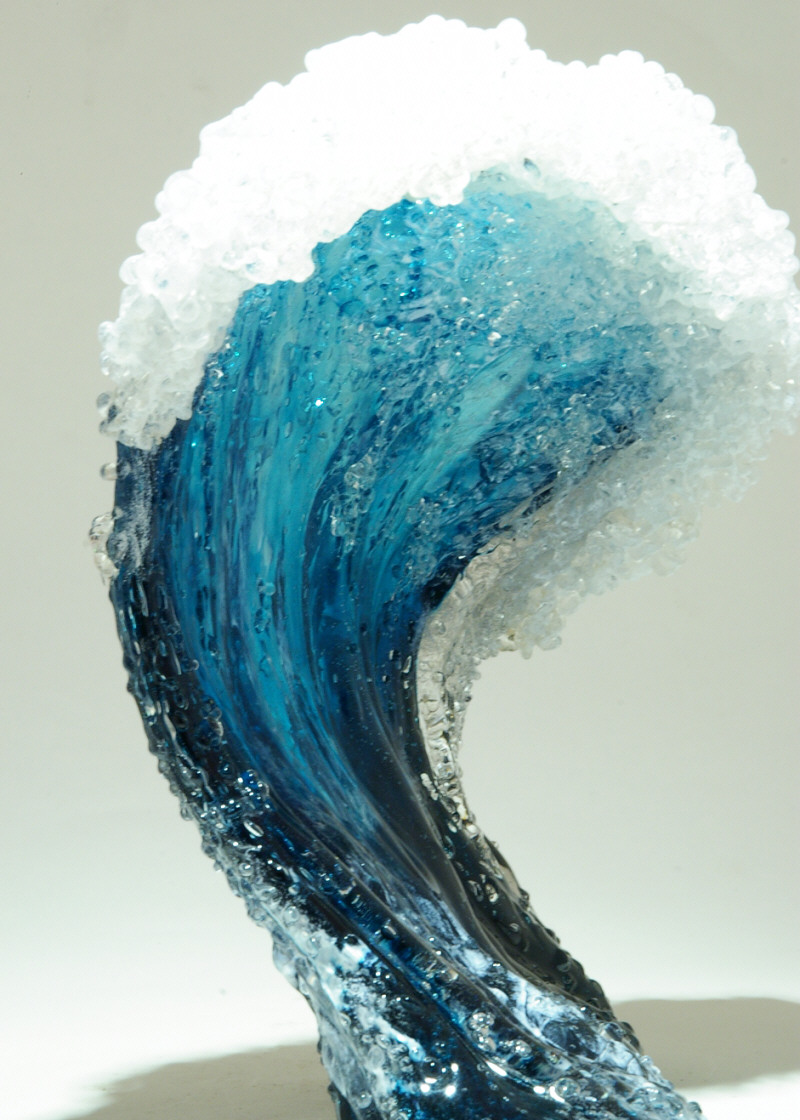 Hyper Realistic Ocean Wave Vases