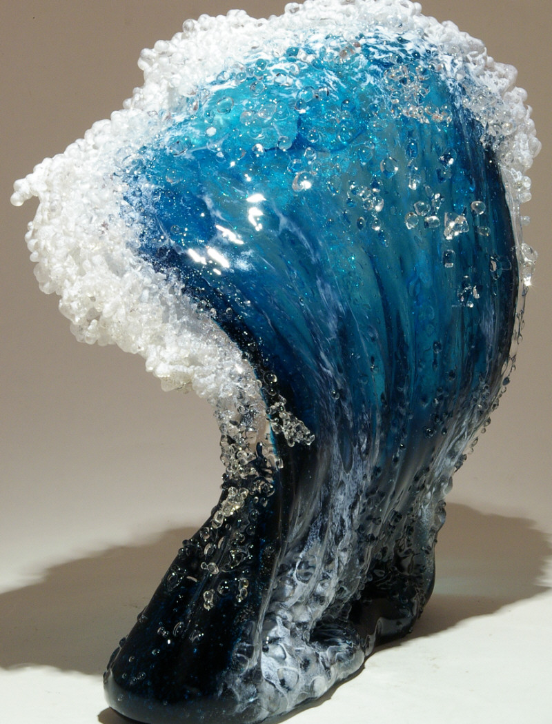 Hyper Realistic Ocean Wave Vases