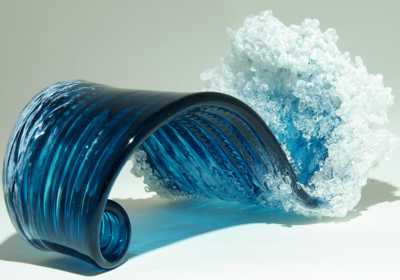 Hyper Realistic Ocean Wave Vases