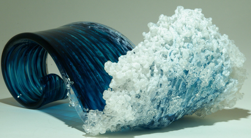 Hyper Realistic Ocean Wave Vases