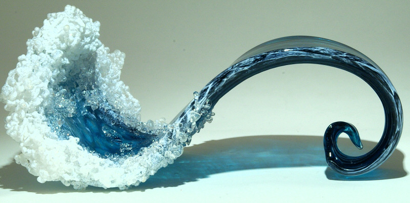 Hyper Realistic Ocean Wave Vases